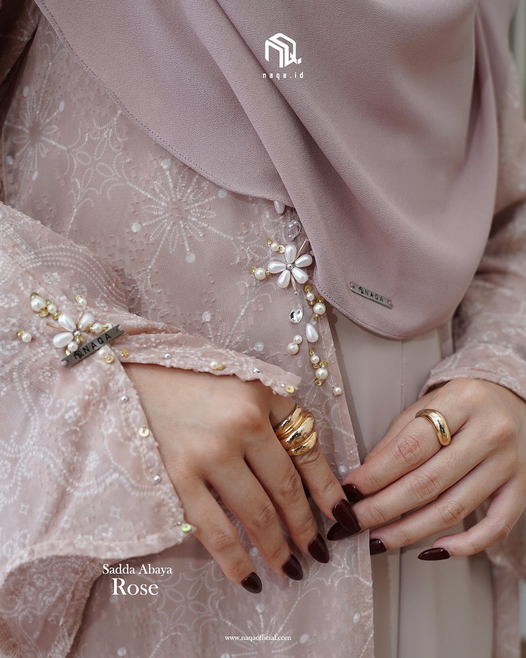 SADDA ABAYA - ROSE - Gambar 2