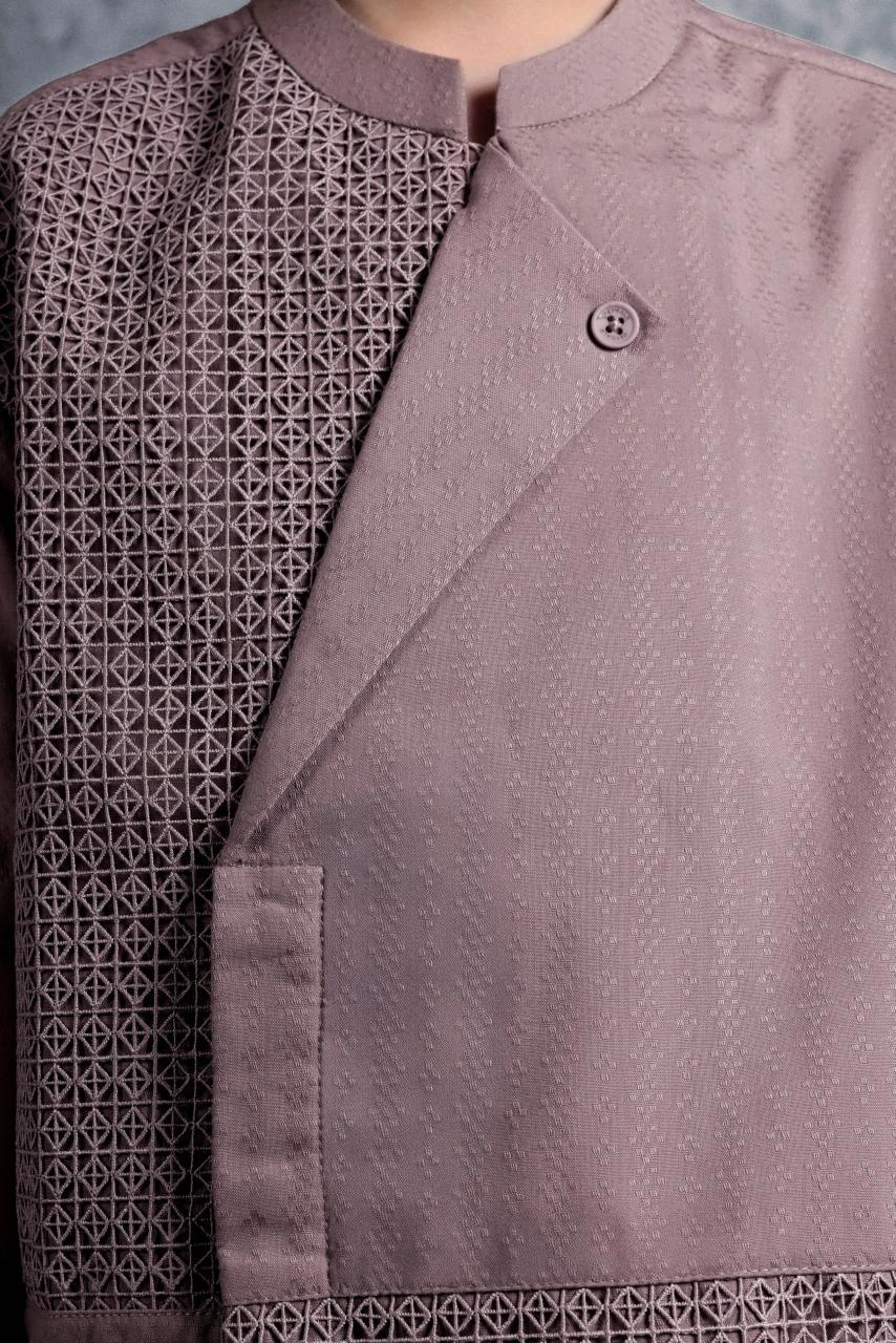 Kemeja Anak Elok Beskap Kusuma - Gambar 4