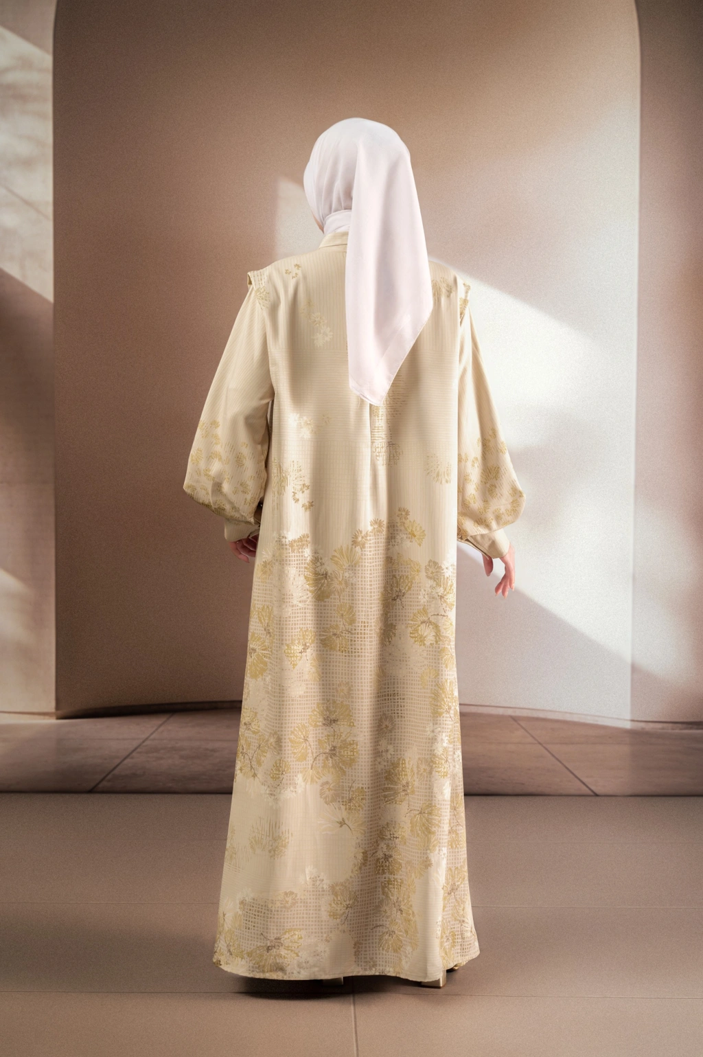 GAUN BERMOTIF ELOK PALEM - Gambar 4