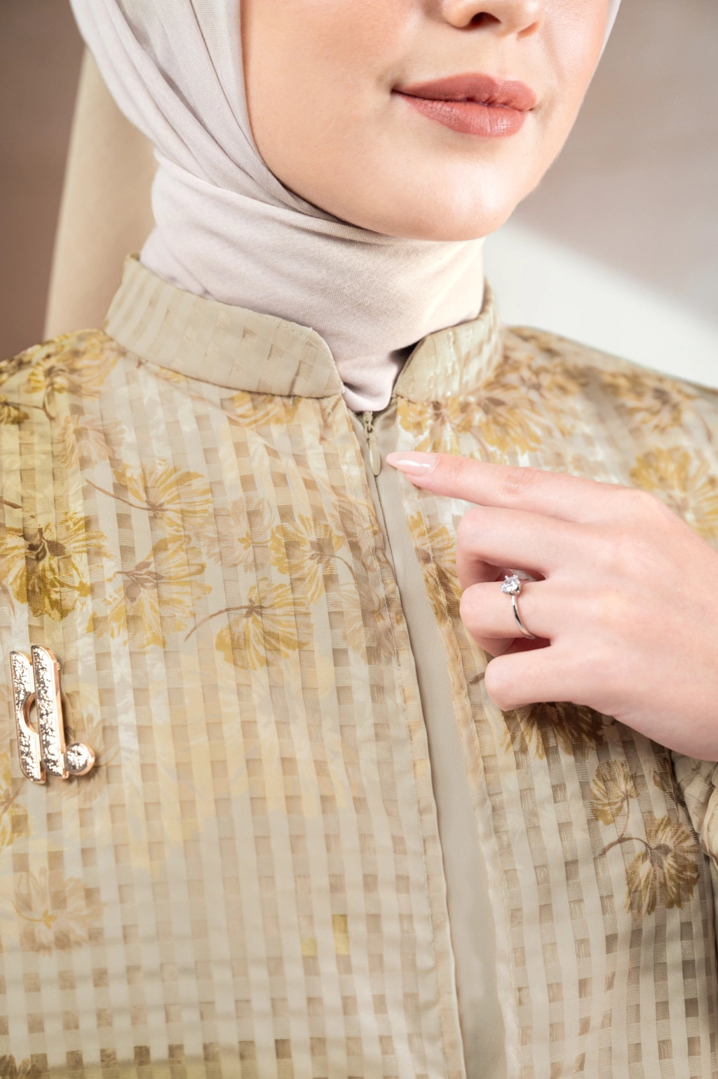 GAUN ORGANZA ELOK PALEM - Gambar 4