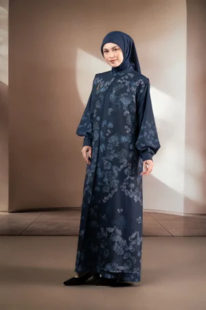 GAUN BERMOTIF ELOK SWARGA