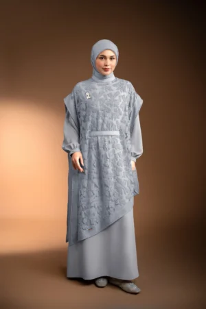 GAUN BERLAPIS RENJANA EMBUN