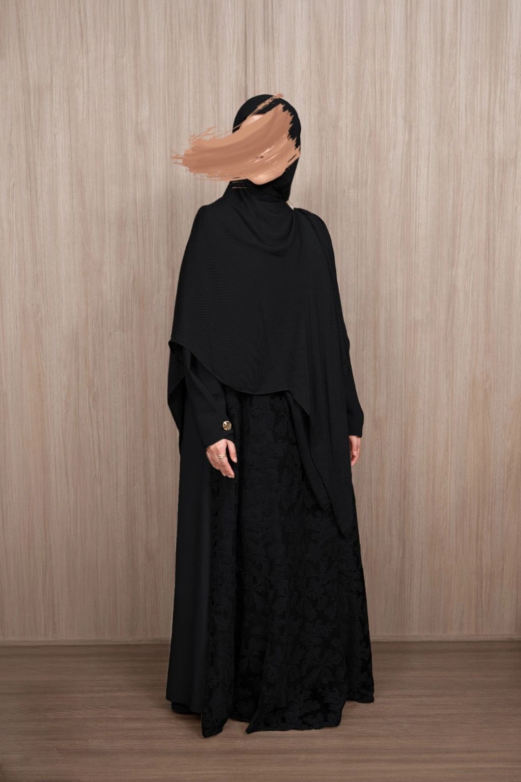 SATU SET GAUN RENJANA BAYANG