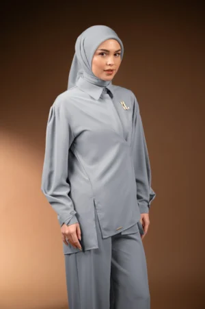 KEMEJA DRAPERI RENJANA EMBUN