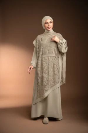 GAUN BERLAPIS RENJANA TENUN