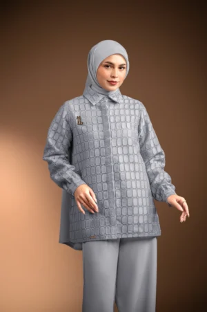 KEMEJA BROKAT RENJANA EMBUN