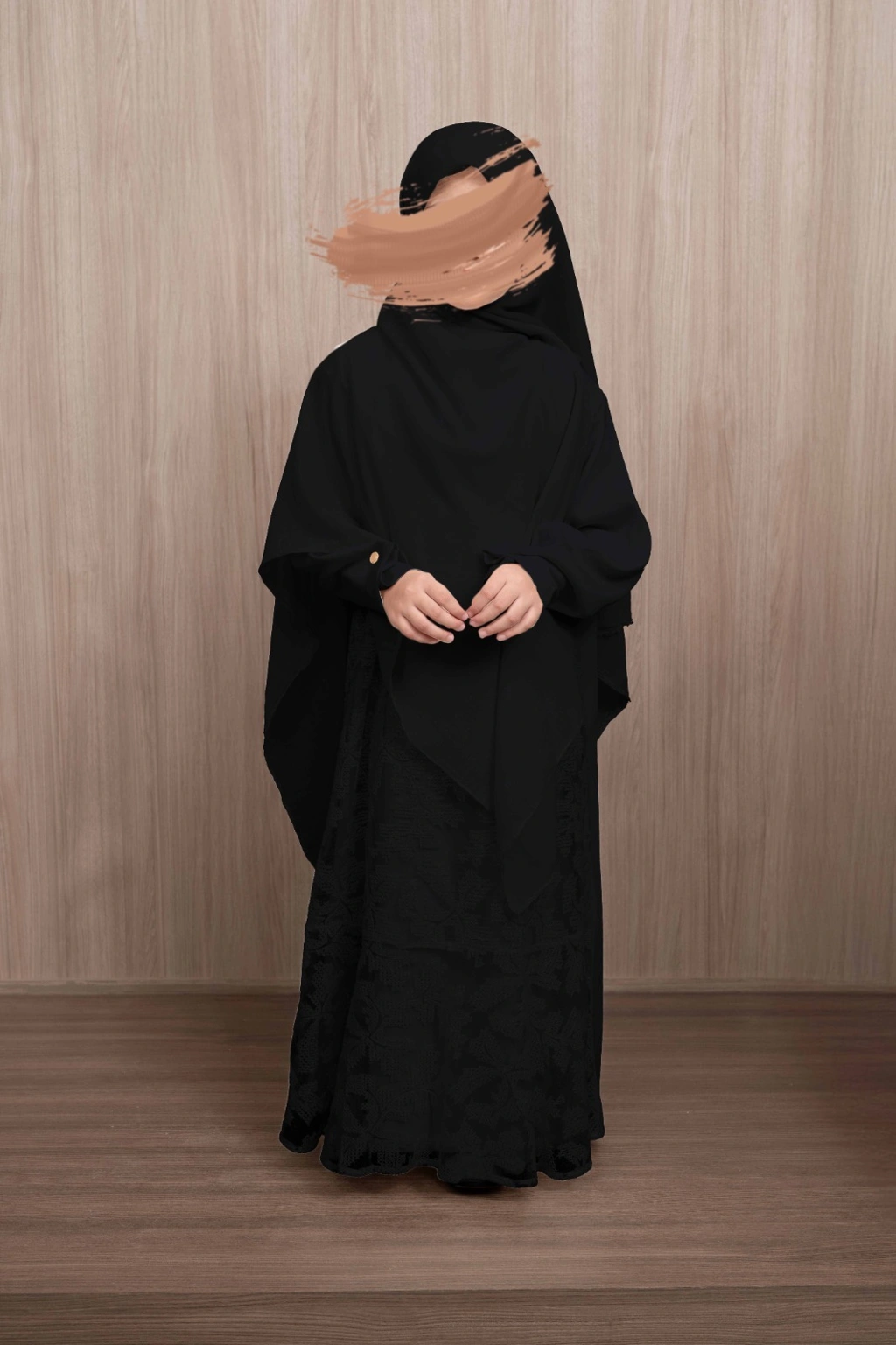 SATU SET GAUN ANAK RENJANA BAYANG