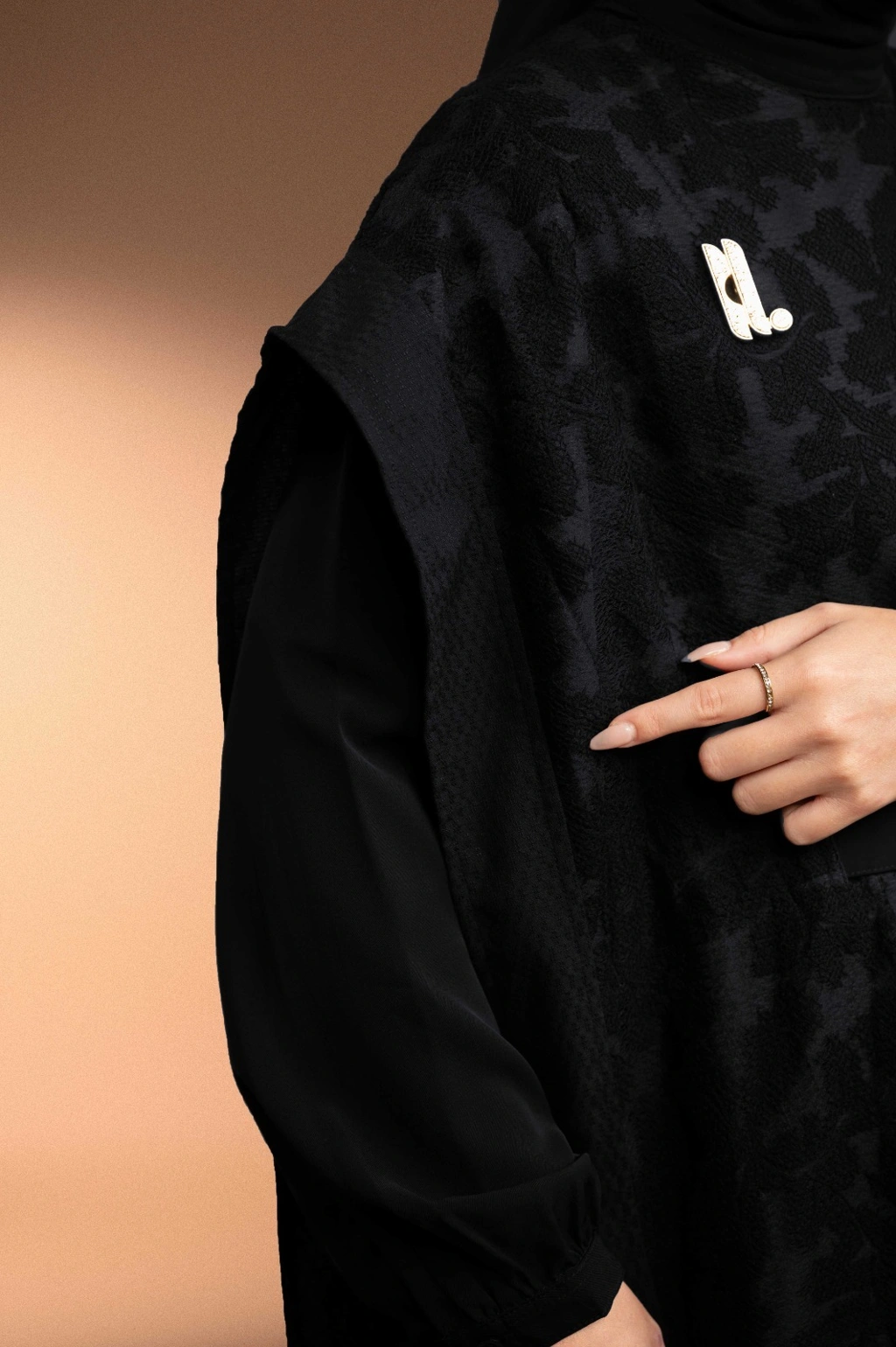 GAUN BERLAPIS RENJANA BAYANG - Gambar 2