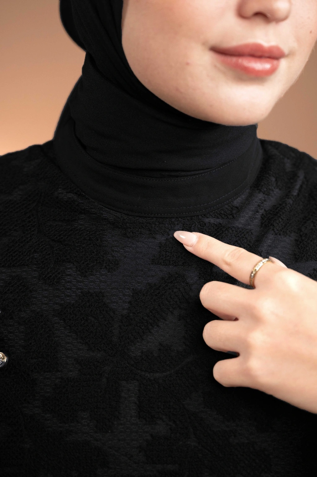 GAUN BERLAPIS RENJANA BAYANG - Gambar 3