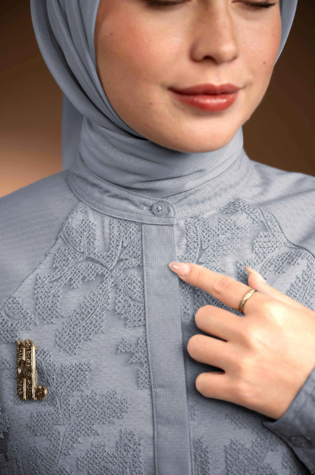 KEMEJA RAGLAN RENJANA EMBUN - Gambar 2