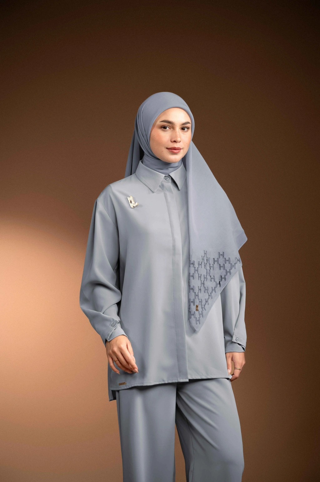 RENJANA SCARF EMBUN - Gambar 3