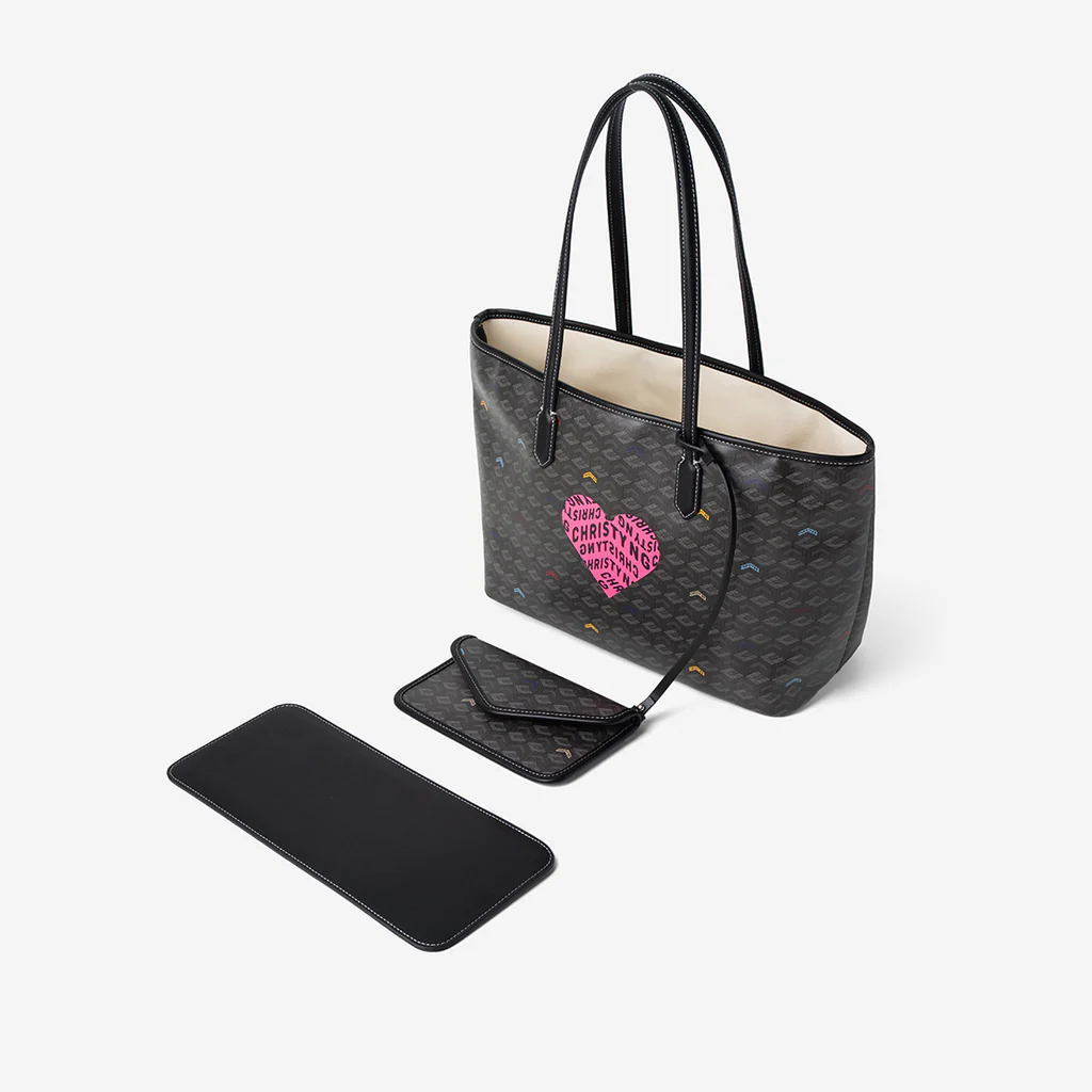 Russo Large Tote Bag - Black - Gambar 2