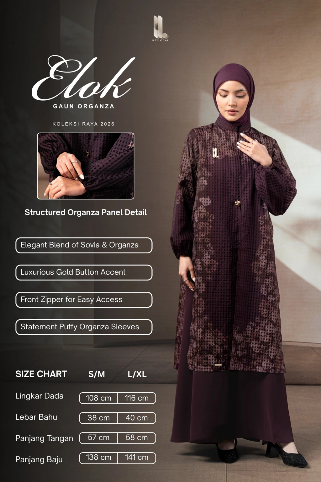 GAUN ORGANZA ELOK SWARGA - Gambar 5