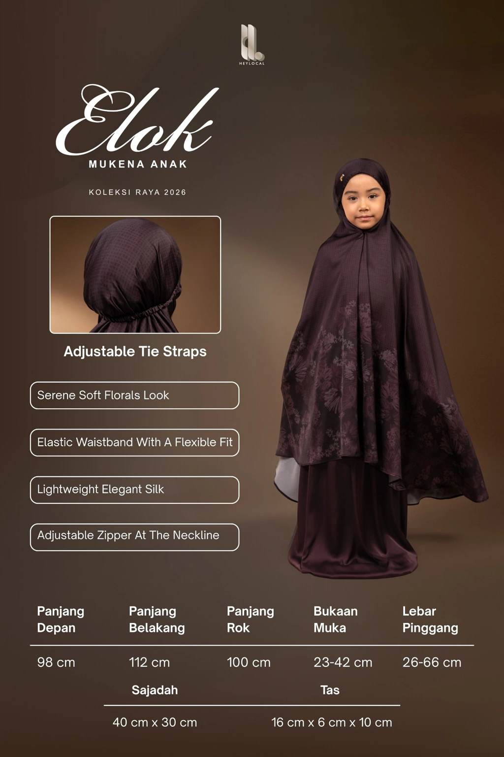 MUKENA ANAK ELOK SILUET - Gambar 2