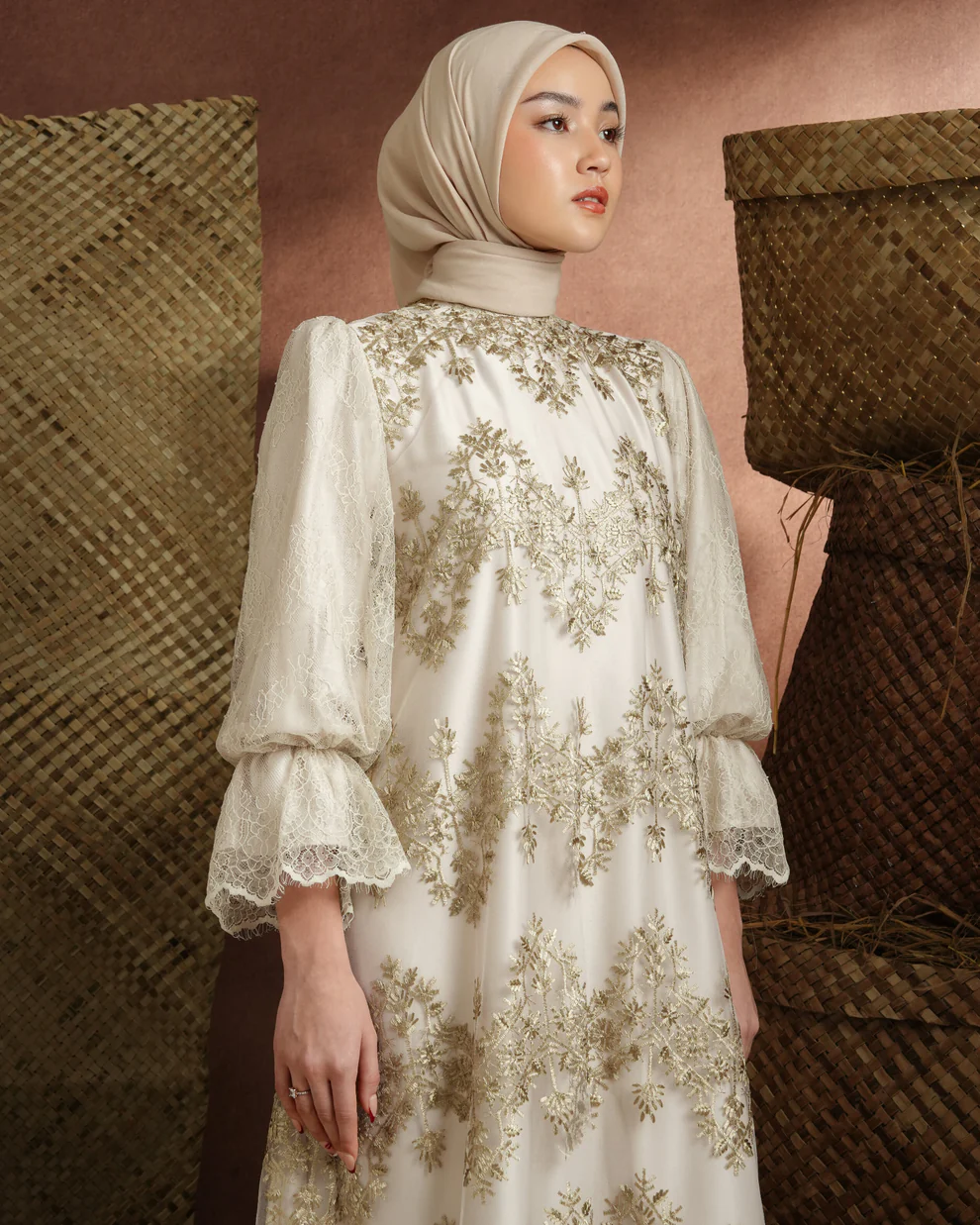 Maryam Laces Dress - Gambar 2